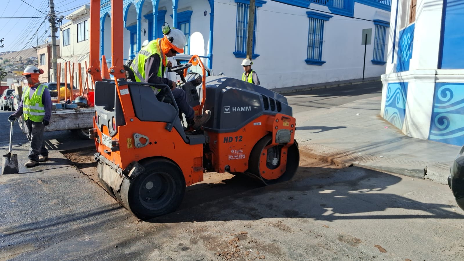 Aguas del Altiplano supera los 8 mil metros cuadrados de pavimentos repuestos en Arica durante 2026